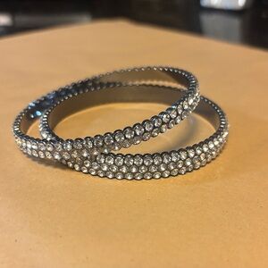 Paparazzi Silver Rhinestone Bracelets